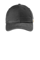 Carhartt® Cotton Canvas Cap - Black - OSFA